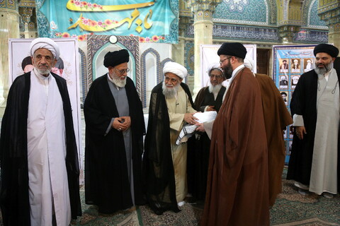 تصاویر/ هفدهمین همایش تجلیل از ممتازین یزدی حوزه‌های علمیه