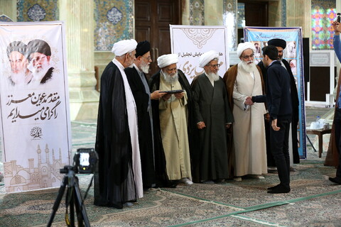 تصاویر/ هفدهمین همایش تجلیل از ممتازین یزدی حوزه‌های علمیه