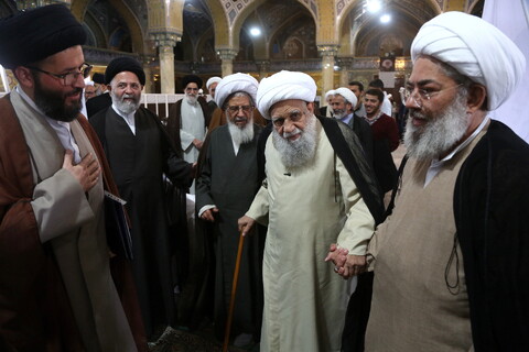 تصاویر/ هفدهمین همایش تجلیل از ممتازین یزدی حوزه‌های علمیه