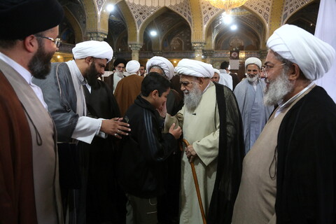 تصاویر/ هفدهمین همایش تجلیل از ممتازین یزدی حوزه‌های علمیه