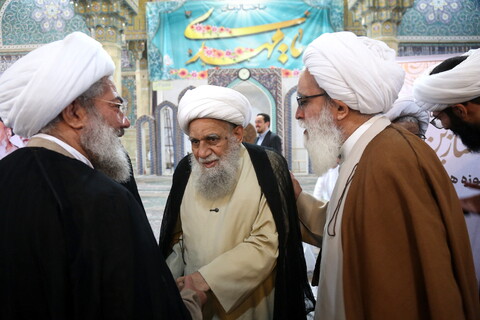 تصاویر/ هفدهمین همایش تجلیل از ممتازین یزدی حوزه‌های علمیه