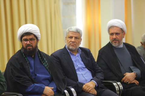 تصاویر / دیدار فرمانده سپاه محمد رسول الله تهران با آیت الله العظمی جوادی آملی