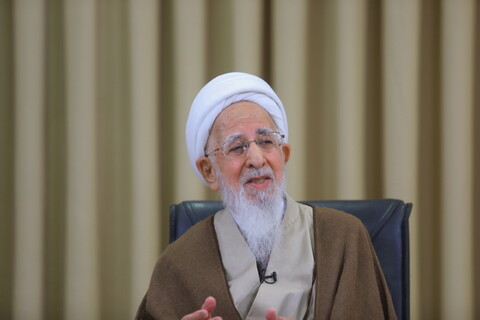 تصاویر / دیدار فرمانده سپاه محمد رسول الله تهران با آیت الله العظمی جوادی آملی