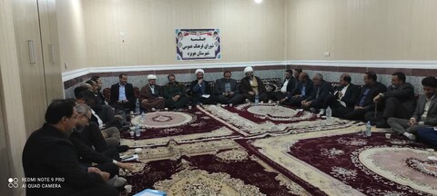 تصاویر/اولین جلسه شورای فرهنگ عمومی شهرستان هویزه