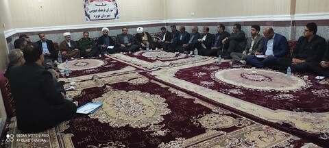 تصاویر/اولین جلسه شورای فرهنگ عمومی شهرستان هویزه