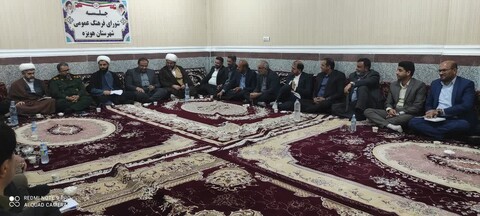 تصاویر/اولین جلسه شورای فرهنگ عمومی شهرستان هویزه