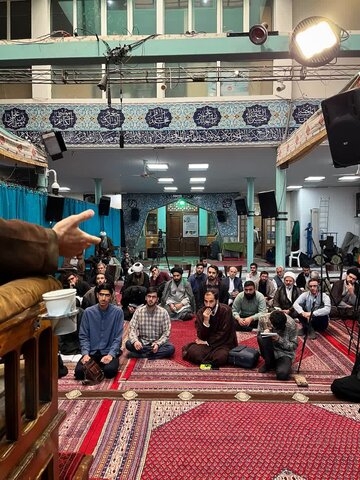 تصاویر/ درس اخلاق حجت الاسلام والمسلمین تقوایی