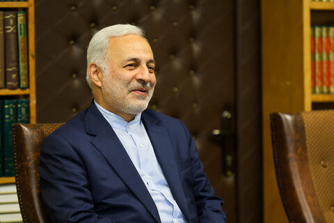 تصاویر | دیدار وزیر امور خارجه کشور با نماینده ولی فقیه در استان آذربایجان شرقی