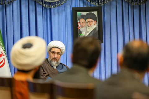 تصاویر | جلسه مقدماتی جهت برگزاری مراسم اعتکاف در آذربایجان شرقی