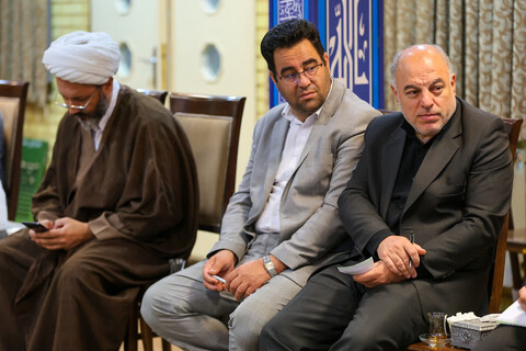 تصاویر | جلسه مقدماتی جهت برگزاری مراسم اعتکاف در آذربایجان شرقی