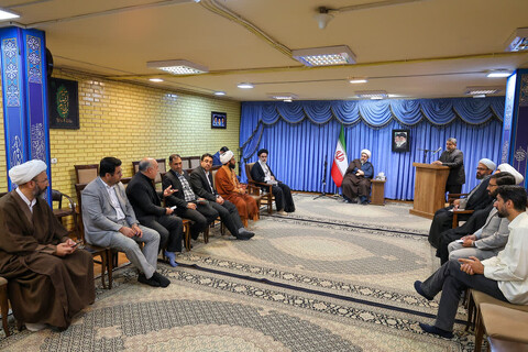 تصاویر | جلسه مقدماتی جهت برگزاری مراسم اعتکاف در آذربایجان شرقی