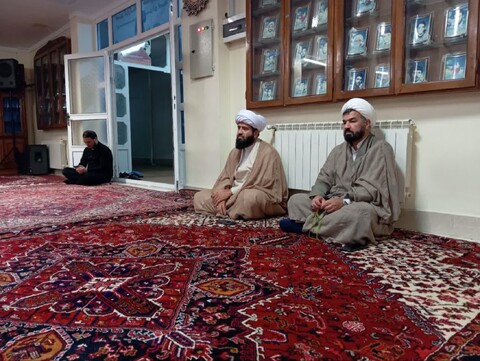 تصاویر/ هیئت هفتگی مدرسه علمیه ولیعصر(عج) تبریز