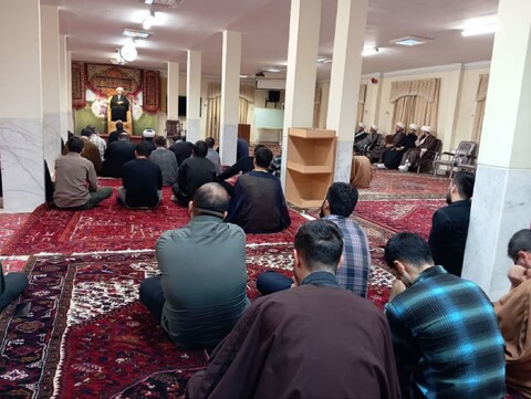 تصاویر/ هیئت هفتگی مدرسه علمیه ولیعصر(عج) تبریز