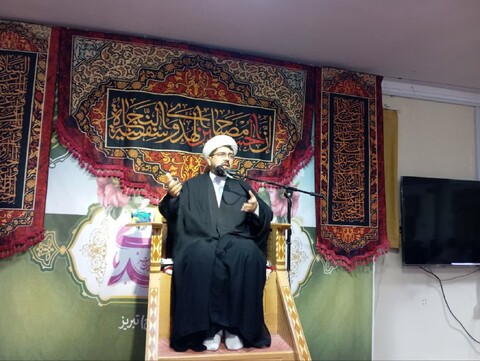 تصاویر/ هیئت هفتگی مدرسه علمیه ولیعصر(عج) تبریز