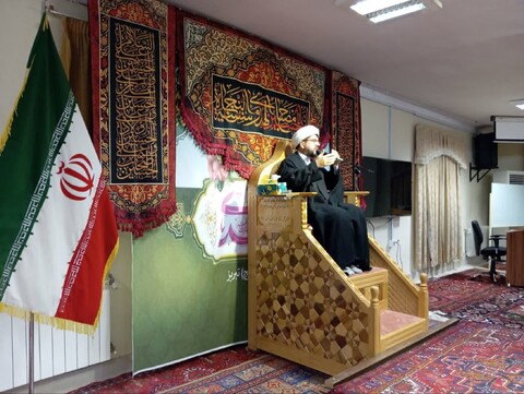 تصاویر/ هیئت هفتگی مدرسه علمیه ولیعصر(عج) تبریز