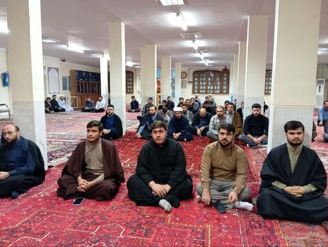 تصاویر/ هیئت هفتگی مدرسه علمیه ولیعصر(عج) تبریز