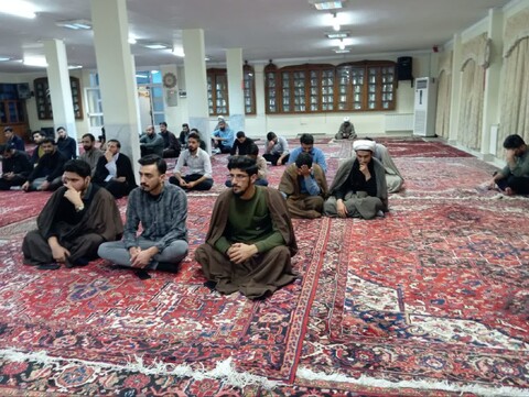 تصاویر/ هیئت هفتگی مدرسه علمیه ولیعصر(عج) تبریز