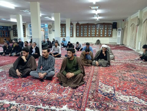 تصاویر/ هیئت هفتگی مدرسه علمیه ولیعصر(عج) تبریز