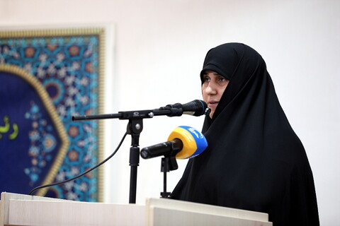 تصاویر/دیدار مدیران، اساتید و طلاب حوزه علمیه خواهران استان اردبیل با آیت الله اعرافی