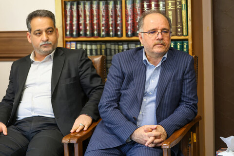 تصاویر | دیدار رئیس کل سازمان امور مالیاتی کشور با نماینده ولی فقیه در آذربایجان شرقی