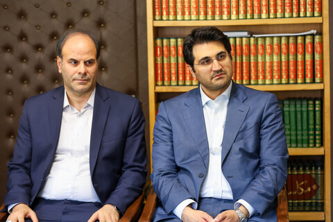 تصاویر | دیدار رئیس کل سازمان امور مالیاتی کشور با نماینده ولی فقیه در آذربایجان شرقی