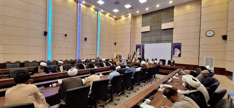 دفتر قائد ملت جعفریہ قم المقدسہ کی جانب سے اساتید درس خارج کے لئے تجلیلی نشست کا اہتمام