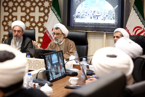 تصاویر/ جلسه دبیران ستادهای راهبری حوزه های علمیه