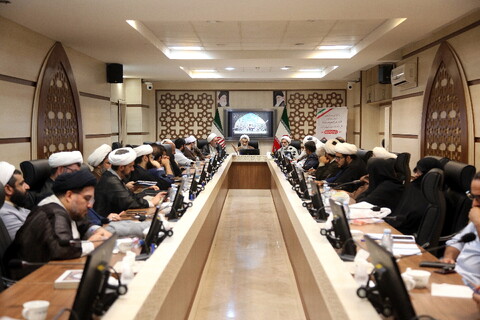 تصاویر/ جلسه دبیران ستادهای راهبری حوزه های علمیه