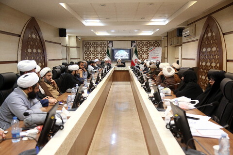 تصاویر/ جلسه دبیران ستادهای راهبری حوزه های علمیه