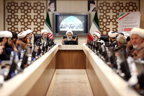 تصاویر/ جلسه دبیران ستادهای راهبری حوزه های علمیه