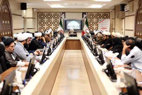 تصاویر/ جلسه دبیران ستادهای راهبری حوزه های علمیه