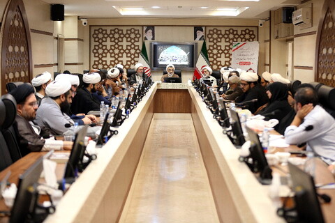 تصاویر/ جلسه دبیران ستادهای راهبری حوزه های علمیه