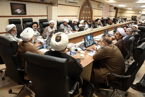 تصاویر/ جلسه دبیران ستادهای راهبری حوزه های علمیه