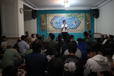 تصاویر/ هیئت هفتگی مدرسه علمیه صاحب الزمان(عج) مرند