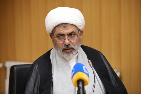 تصاویر/دیدار مدیران، معاونین و اساتید حوزه علمیه استان اردبیل با آیت الله اعرافی