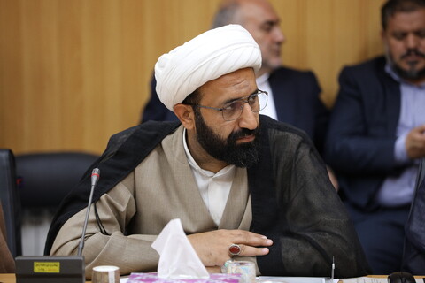 تصاویر/دیدار مدیران، معاونین و اساتید حوزه علمیه استان اردبیل با آیت الله اعرافی