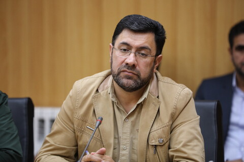 تصاویر/جلسه هسته مرکزی نیروهای انقلابی استان اردبیل با آیت الله اعرافی