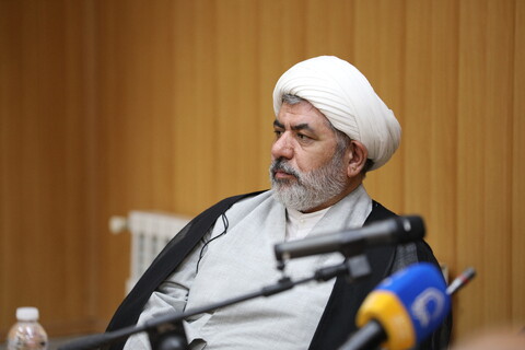 تصاویر/جلسه هسته مرکزی نیروهای انقلابی استان اردبیل با آیت الله اعرافی