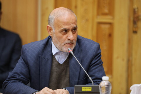 تصاویر/جلسه هسته مرکزی نیروهای انقلابی استان اردبیل با آیت الله اعرافی