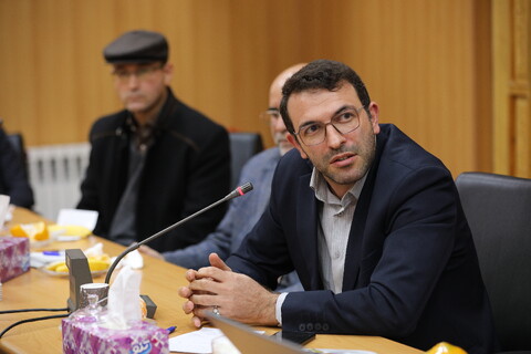 تصاویر/جلسه هسته مرکزی نیروهای انقلابی استان اردبیل با آیت الله اعرافی