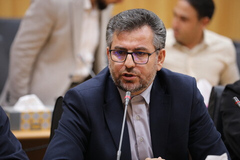 تصاویر/جلسه هسته مرکزی نیروهای انقلابی استان اردبیل با آیت الله اعرافی