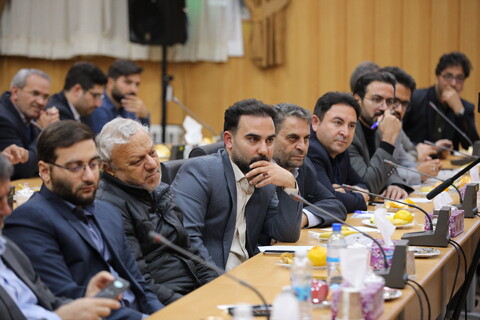 تصاویر/جلسه هسته مرکزی نیروهای انقلابی استان اردبیل با آیت الله اعرافی