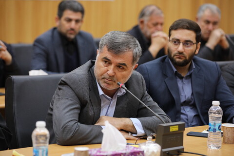 تصاویر/جلسه هسته مرکزی نیروهای انقلابی استان اردبیل با آیت الله اعرافی