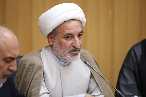 تصاویر/جلسه هسته مرکزی نیروهای انقلابی استان اردبیل با آیت الله اعرافی