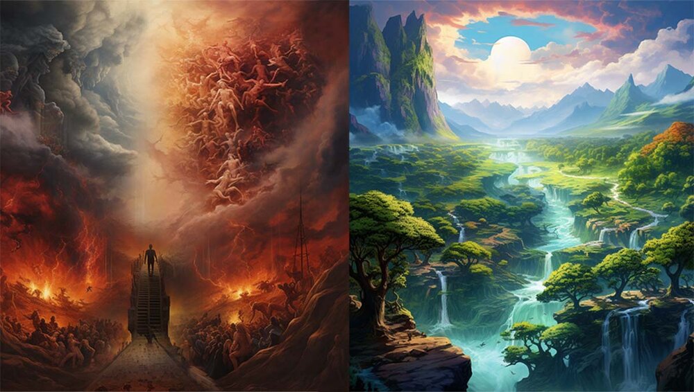 آیا قیامت پایان کار خداست؟