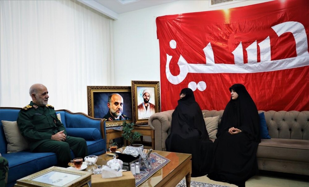 اعطای درجه سپهبدی به شهید غلامعلی رشید