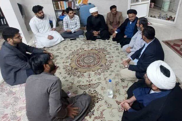 صدر جامعہ روحانیت بلوچستان، شعبہ قم کی علامہ ناظر عباس تقوی کے ساتھ صمیمی نشست