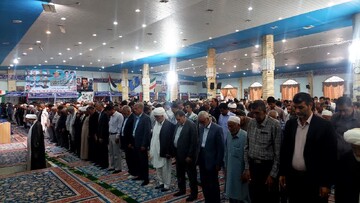 تصاویر/ آیین عبادی سیاسی نماز جمعه شهرستان زابل