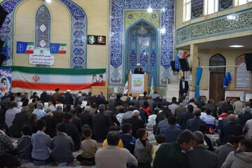 تصاویر/ اقامه نماز جمعه شهرستان بیجار