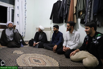 فیلم| سفر  مدیر حوزه علمیه کردستان به بیجار